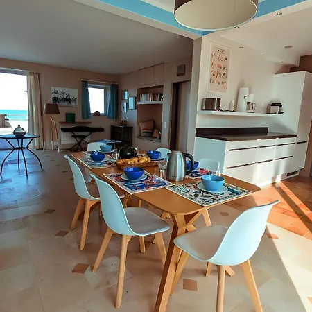 Apartmán La Guitou, Exceptionnel Avec Vue Et Acces Direct Blonville-sur-Mer