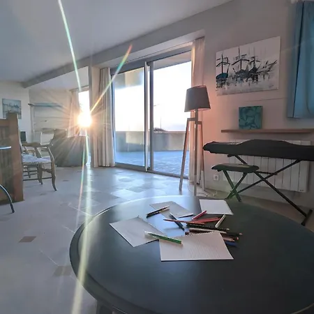 La Guitou, Exceptionnel Avec Vue Et Acces Direct Apartmán Blonville-sur-Mer